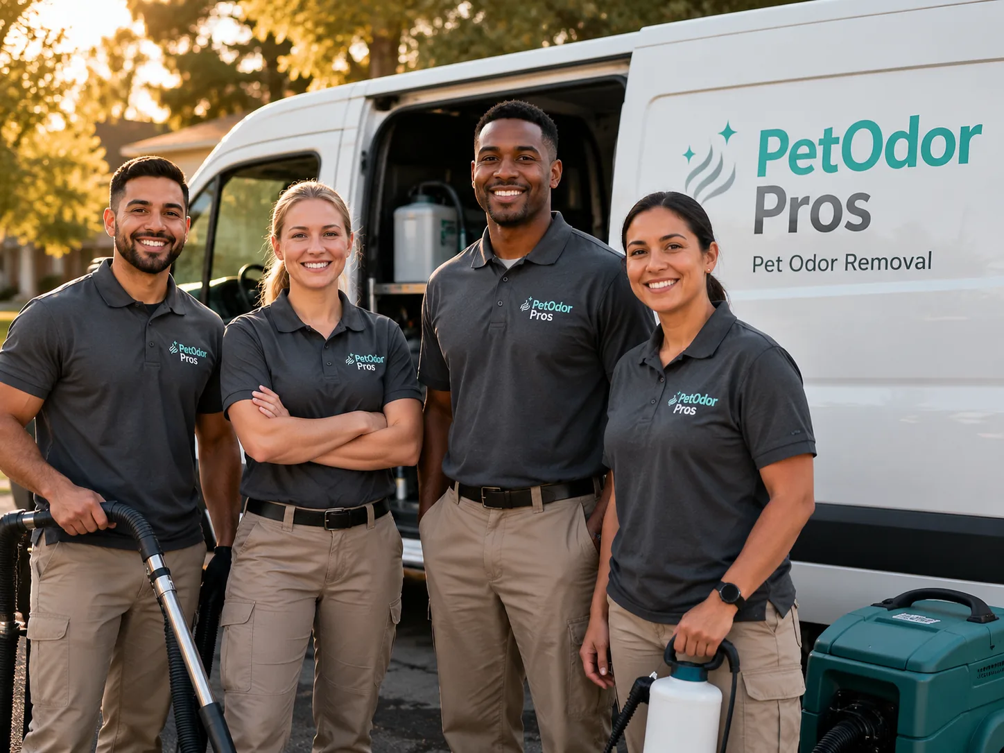 Pet Odor Removal team serving Rhodes, IA
